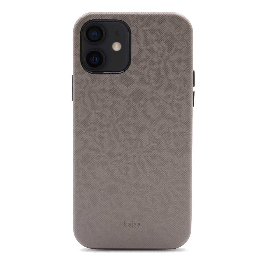 Apple iPhone 12 Kılıf ​Kajsa Woven Kapak