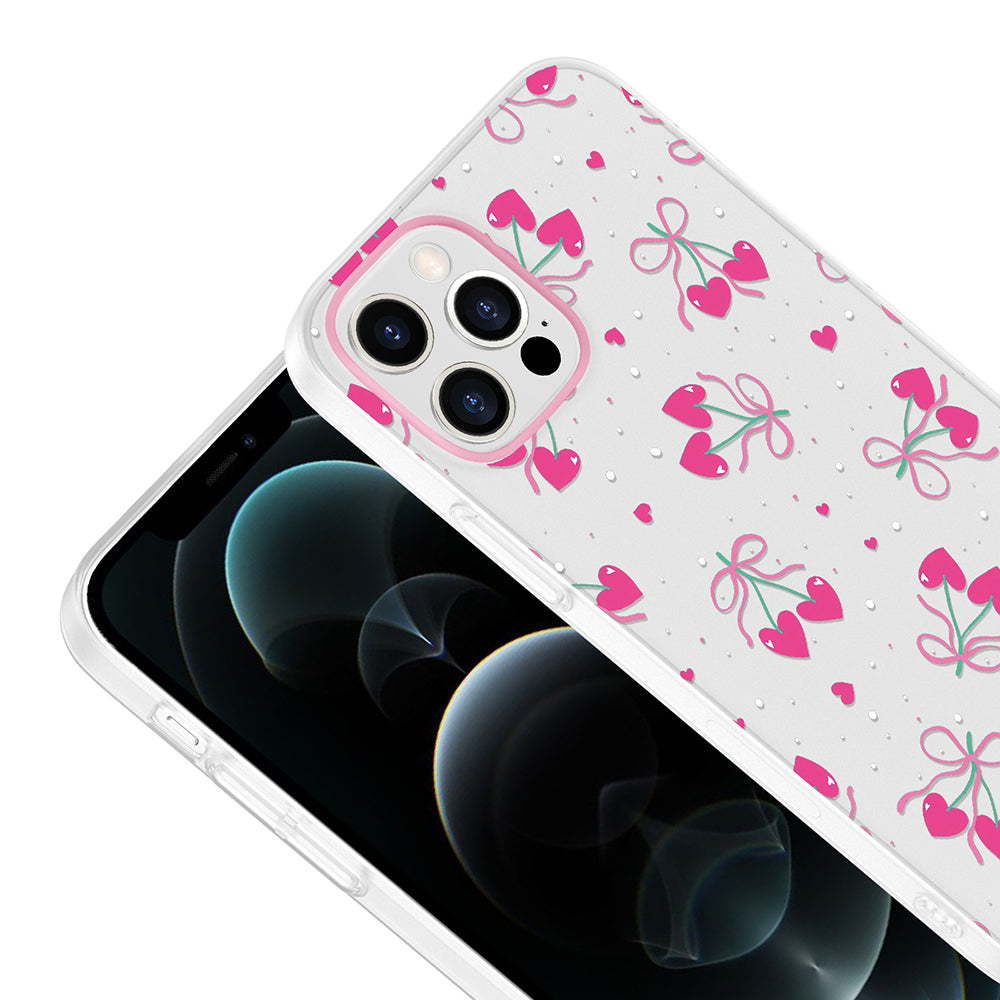 Apple iPhone 12 Kılıf Kamera Korumalı Desenli Zore Klip Kapak