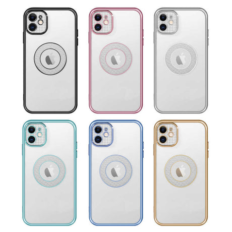 Apple iPhone 12 Kılıf Kamera Korumalı Logo Gösteren Zore Esta Kapak