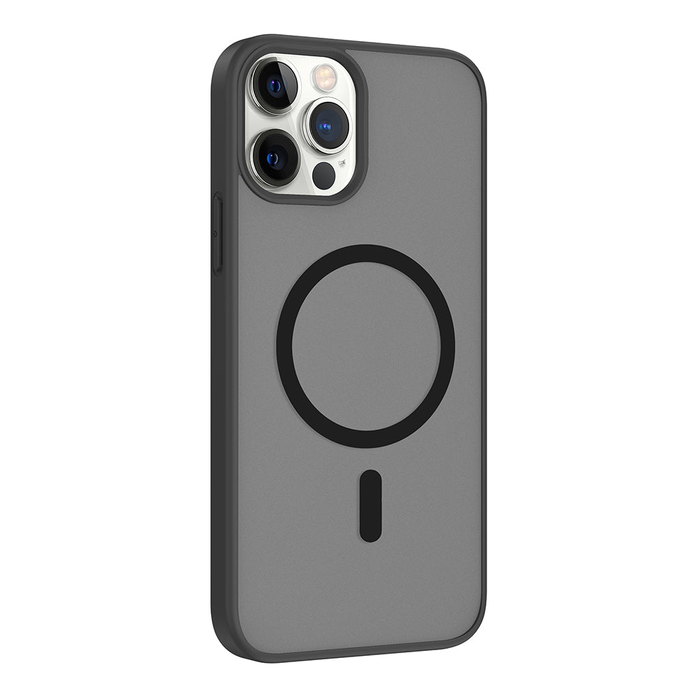 Apple iPhone 12 Kılıf M-safe Şarj Özellikli Zore Babet Kapak