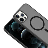 Apple iPhone 12 Kılıf M-safe Şarj Özellikli Zore Babet Kapak