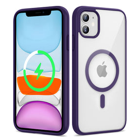 Apple iPhone 12 Kılıf M-safe Wireless Şarj Özellikli Silikon Zore Ege Kapak