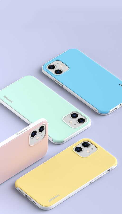 Apple iPhone 12 Kılıf Wlons Hill Kapak