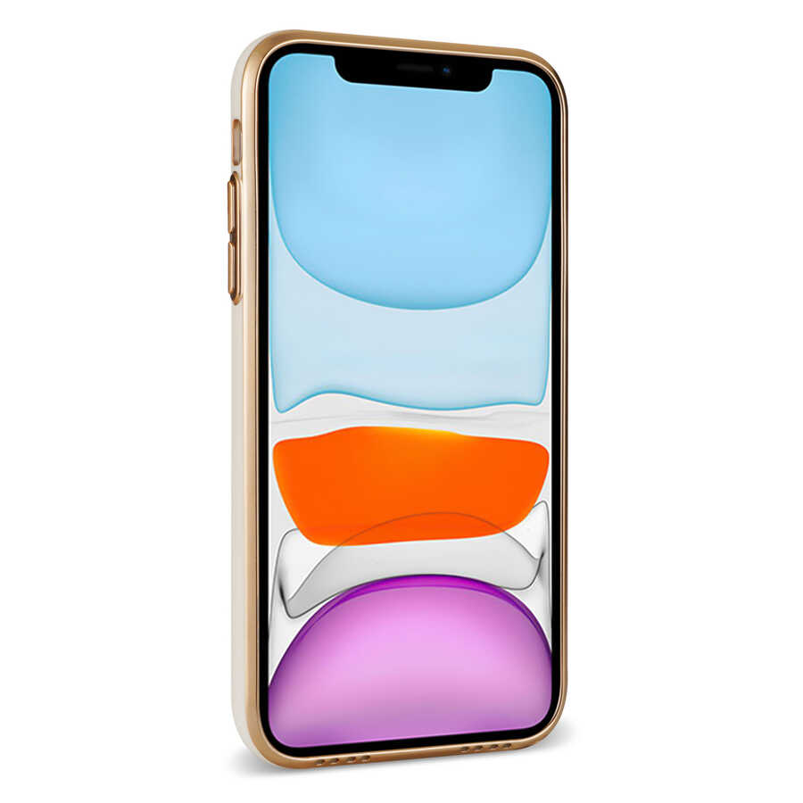 Apple iPhone 12 Kılıf Zore Bark Kartlıklı Kapak