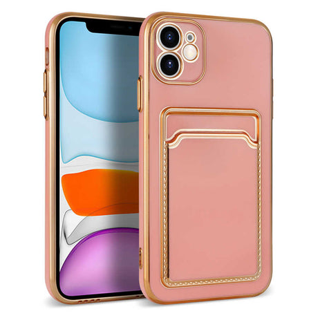Apple iPhone 12 Kılıf Zore Bark Kartlıklı Kapak