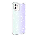 Apple iPhone 12 Kılıf Zore M-Blue Desenli Kapak