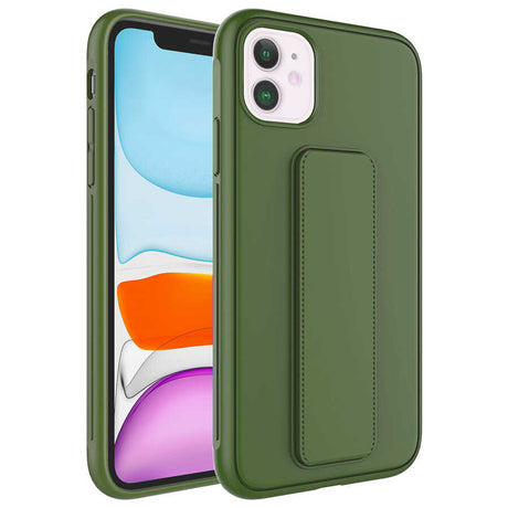 Apple iPhone 12 Kılıf Zore Qstand Kapak