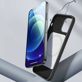 Apple iPhone 12 Mini Kılıf Benks M-safe Magnetic Original Apple MFI Certified Silikon Kapak