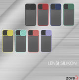 Apple iPhone 12 Mini Kılıf Zore Lensi Kapak