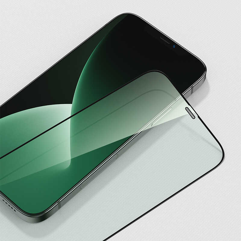 Apple iPhone 12 Pro ​Benks 0.3mm V Pro Dust Proof Green Light Ekran Koruyucu