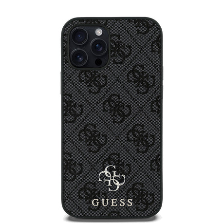 Apple iPhone 12 Pro Kılıf Guess Orjinal Lisanslı M-safe Şarj Özellikli Small 4G Classic Kapak
