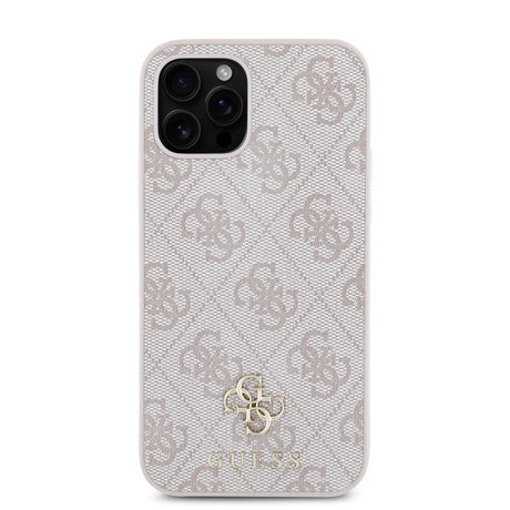 Apple iPhone 12 Pro Kılıf Guess Orjinal Lisanslı M-safe Şarj Özellikli Small 4G Classic Kapak