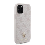 Apple iPhone 12 Pro Kılıf Guess Orjinal Lisanslı M-safe Şarj Özellikli Small 4G Classic Kapak