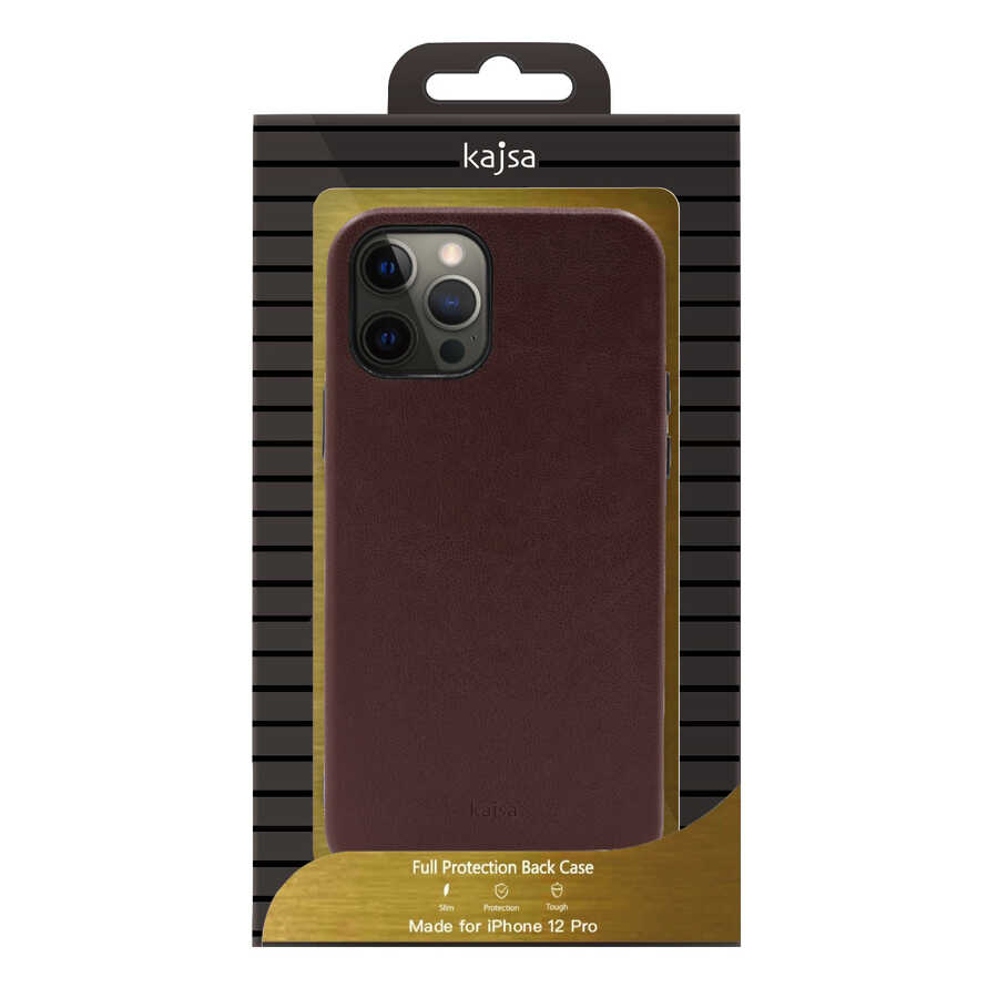Apple iPhone 12 Pro Kılıf ​Kajsa Crazy Horse Kapak