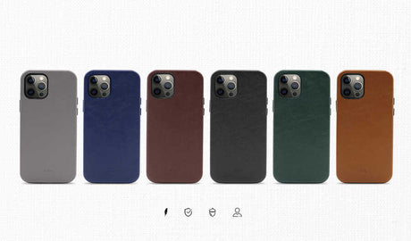 Apple iPhone 12 Pro Kılıf ​Kajsa Crazy Horse Kapak