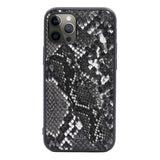 Apple iPhone 12 Pro Kılıf Kajsa Glamorous Serisi Snake Handstrap Kapak