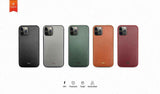 Apple iPhone 12 Pro Kılıf Kajsa Luxe Collection Hakiki Deri Kapak