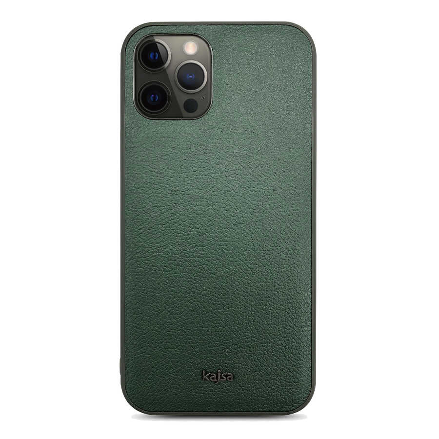 Apple iPhone 12 Pro Kılıf ​Kajsa Luxe Collection Hakiki Deri Kapak
