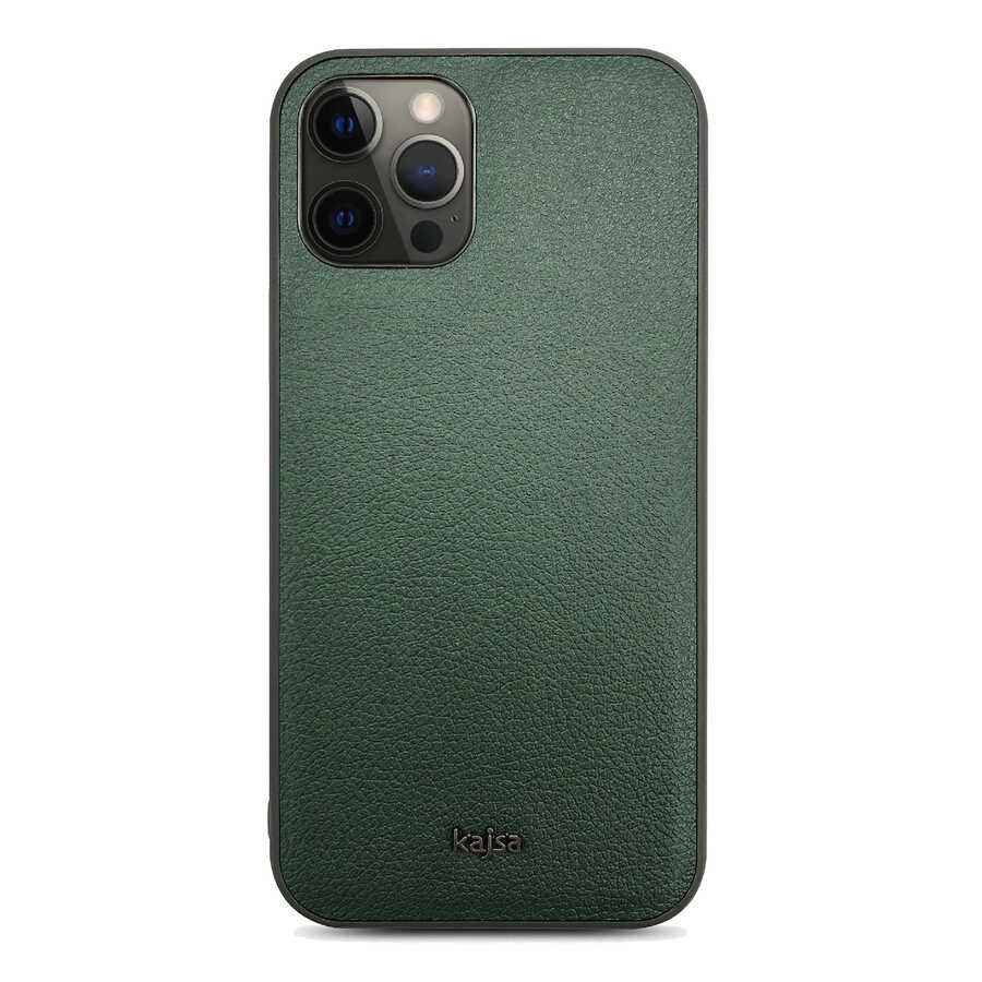 Apple iPhone 12 Pro Kılıf Kajsa Luxe Collection Hakiki Deri Kapak