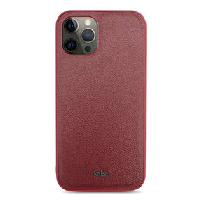 Apple iPhone 12 Pro Kılıf ​Kajsa Luxe Collection Hakiki Deri Kapak