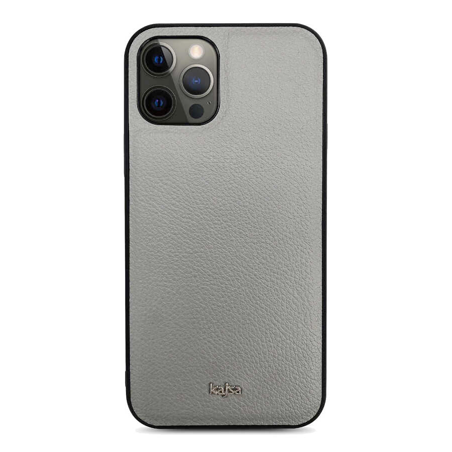 Apple iPhone 12 Pro Kılıf ​Kajsa Luxe Collection Hakiki Deri Kapak