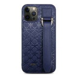 Apple iPhone 12 Pro Kılıf Kajsa Neo Clasic Serisi Mono K Strap Kapak