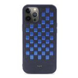 Apple iPhone 12 Pro Kılıf Kajsa Preppie Serisi Spotlight Woven Kapak
