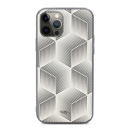 Apple iPhone 12 Pro Kılıf Kajsa Splendid Serisi 3D Cube Kapak