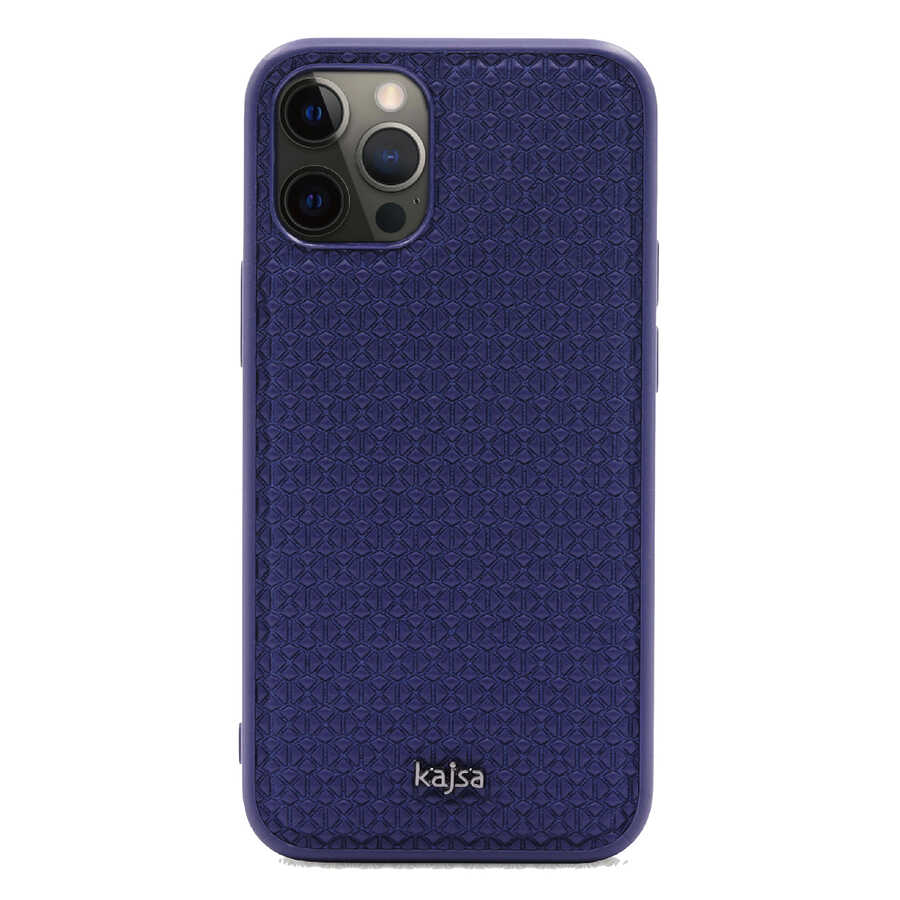 Apple iPhone 12 Pro Kılıf Kajsa Splendid Serisi 3D Leaf Kapak