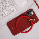 Apple iPhone 12 Pro Kılıf Kajsa Splendid Serisi Morandi Ring Kapak