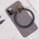 Apple iPhone 12 Pro Kılıf Kajsa Splendid Serisi Morandi Ring Kapak