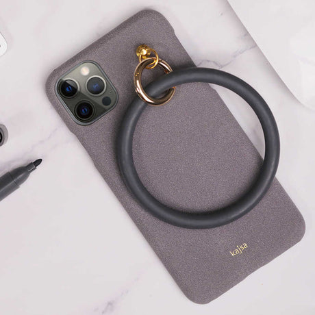 Apple iPhone 12 Pro Kılıf Kajsa Splendid Serisi Morandi Ring Kapak