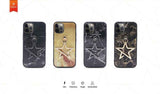 Apple iPhone 12 Pro Kılıf Kajsa Starry Serisi Marble Kapak
