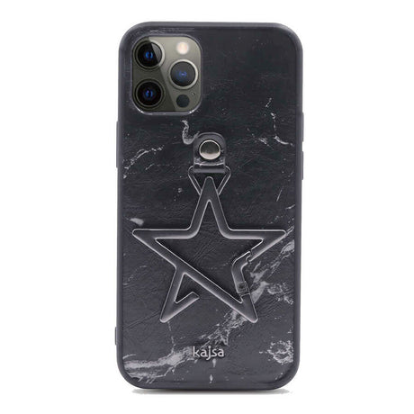 Apple iPhone 12 Pro Kılıf Kajsa Starry Serisi Marble Kapak