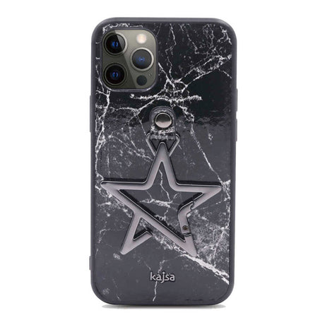Apple iPhone 12 Pro Kılıf Kajsa Starry Serisi Marble Kapak