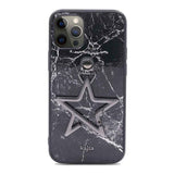 Apple iPhone 12 Pro Kılıf Kajsa Starry Serisi Marble Kapak