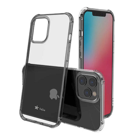 Apple iPhone 12 Pro Kılıf Kajsa Transparent Kapak