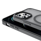 Apple iPhone 12 Pro Kılıf M-safe Şarj Özellikli Mat Arka Yüzey Zore Sio Kapak