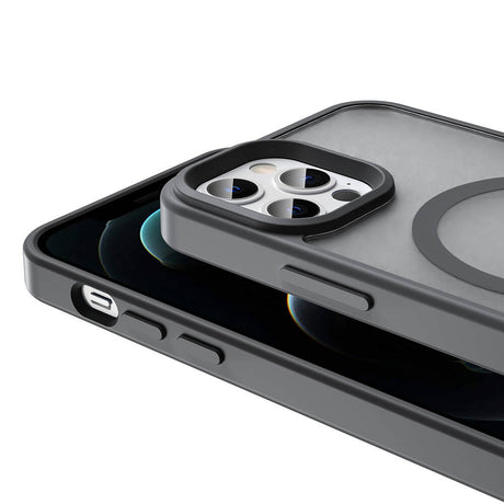 Apple iPhone 12 Pro Kılıf M-safe Şarj Özellikli Mat Arka Yüzey Zore Sio Kapak