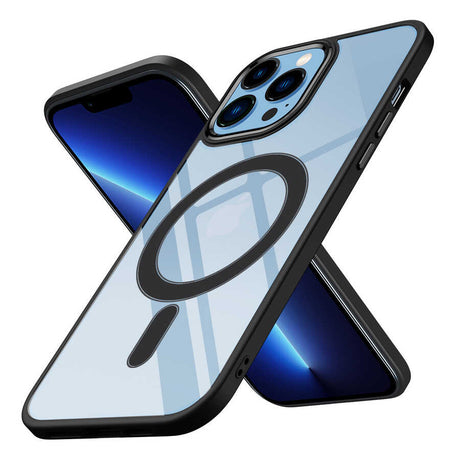 Apple iPhone 12 Pro Kılıf Wireless Şarj Özellikli Zore Krom M-safe Silikon Kapak