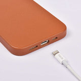 Apple iPhone 12 Pro Kılıf Wiwu Calfskin Kapak