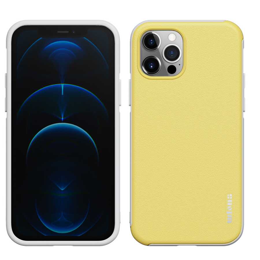 Apple iPhone 12 Pro Kılıf Wlons Hill Kapak