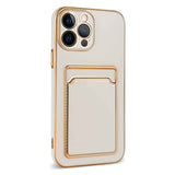 Apple iPhone 12 Pro Kılıf Zore Bark Kartlıklı Kapak