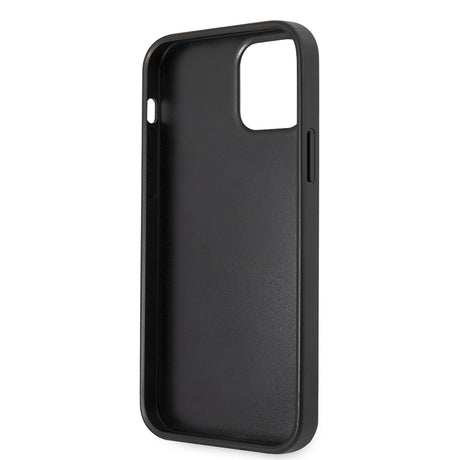 Apple iPhone 12 Pro Max Kılıf Guess Orjinal Lisanslı PU Deri Büyük Metal Logo Dizaynlı Kapak