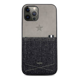 Apple iPhone 12 Pro Max Kılıf Kajsa Denim Kapak