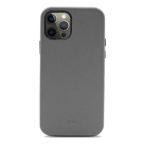 Apple iPhone 12 Pro Max Kılıf ​Kajsa Litchi Kapak