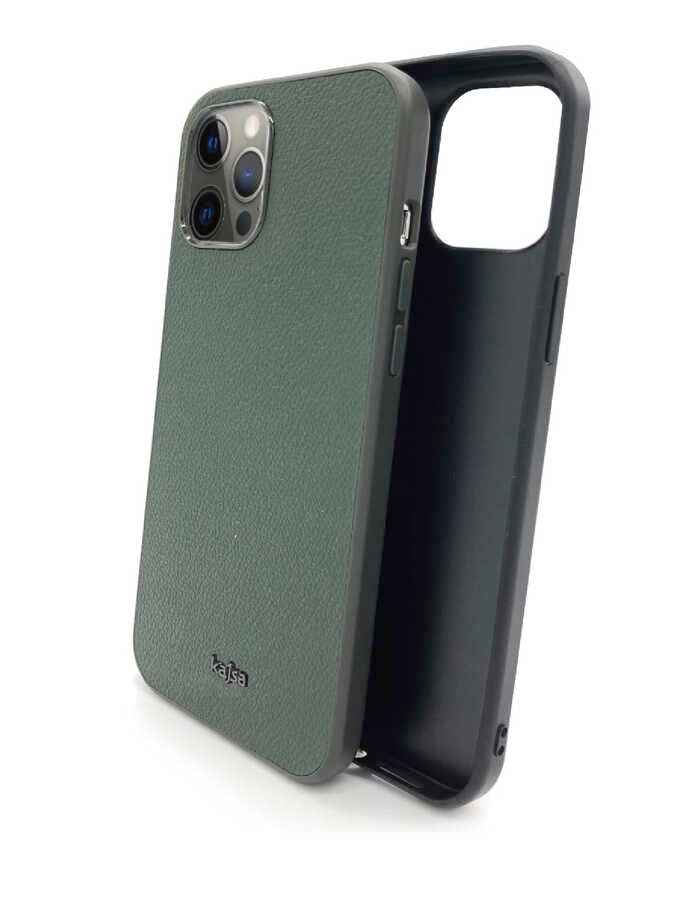 Apple iPhone 12 Pro Max Kılıf Kajsa Luxe Collection Hakiki Deri Kapak