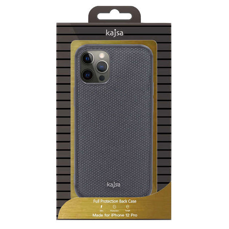Apple iPhone 12 Pro Max Kılıf Kajsa Preppie Serisi Dark Kapak