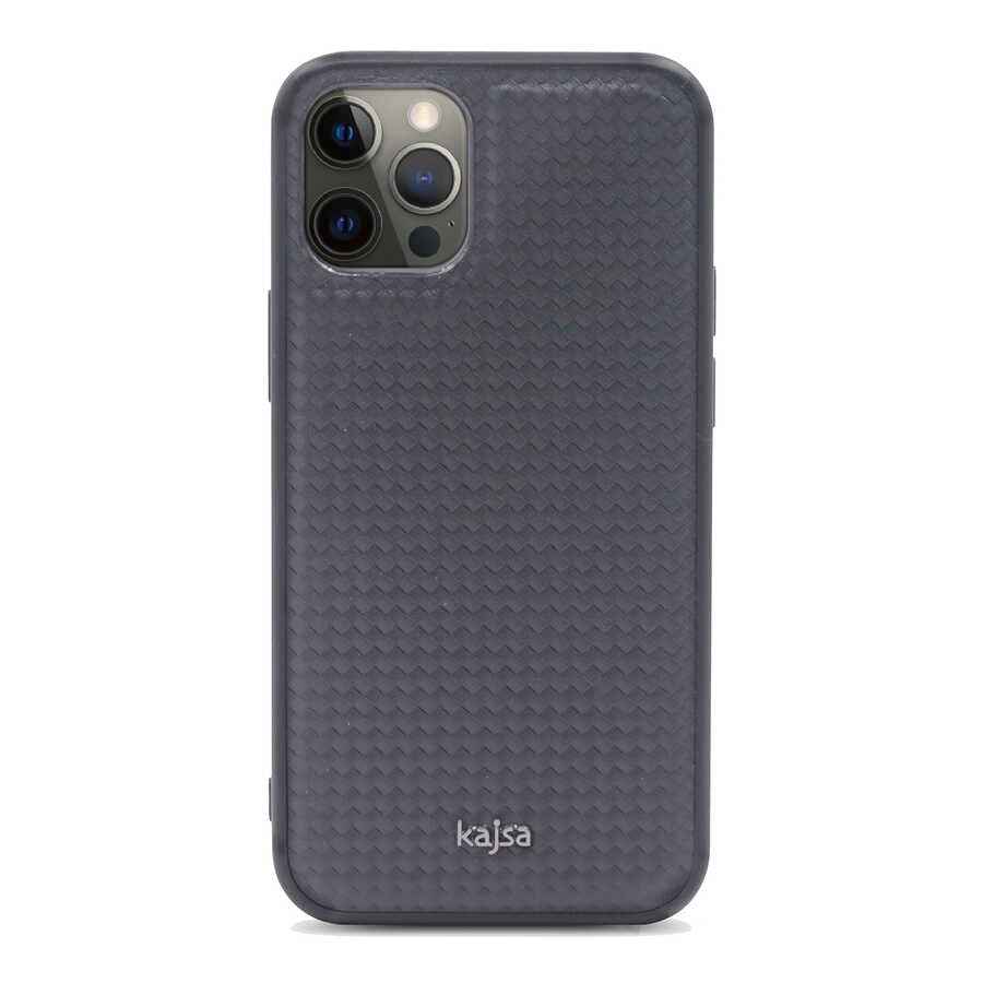 Apple iPhone 12 Pro Max Kılıf Kajsa Preppie Serisi Dark Kapak