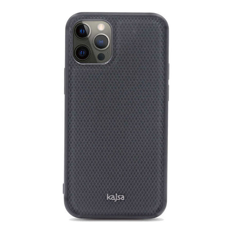 Apple iPhone 12 Pro Max Kılıf Kajsa Preppie Serisi Dark Kapak